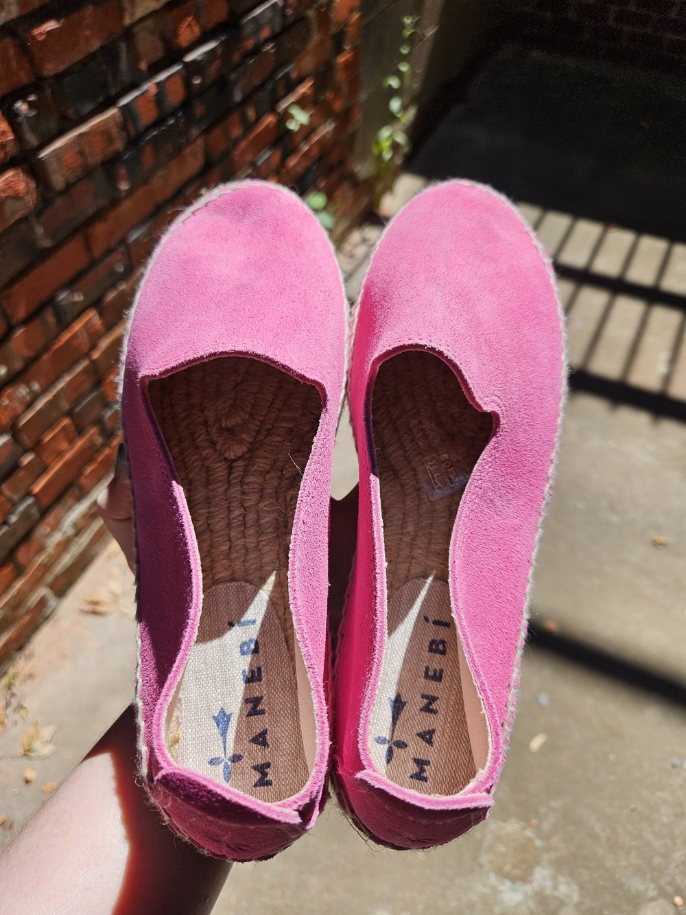 Manebi Suede Espadrilles